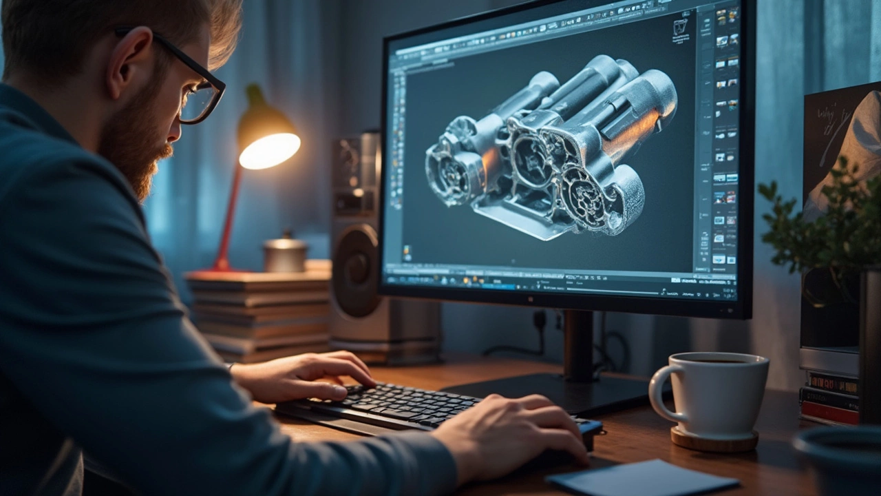 Какие программы используют для 3D моделирования в машиностроении