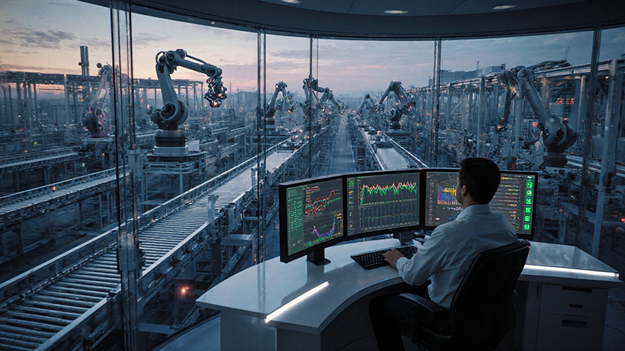 Автоматизация в промышленности: что это и как меняет заводы