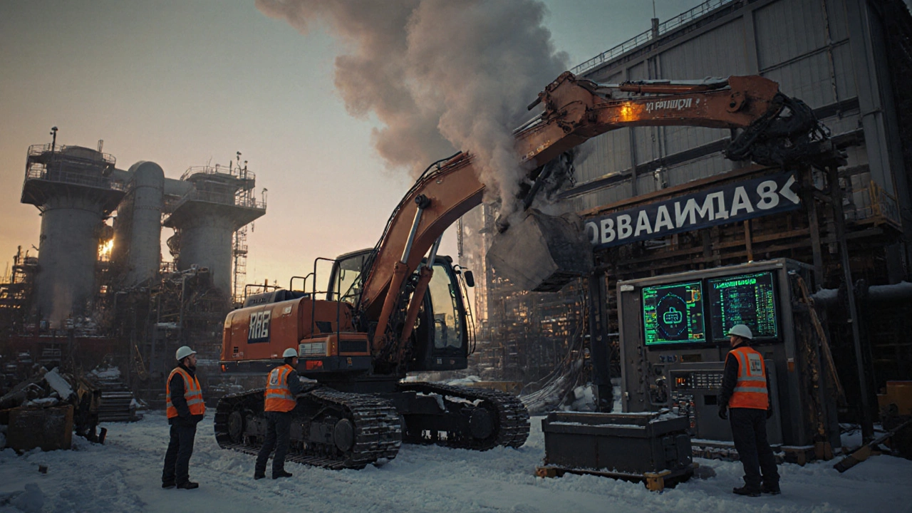 Какая промышленность лидирует в России в 2025 году?