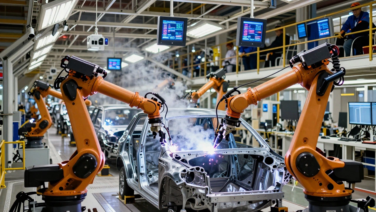 Где чаще всего применяются системы автоматизации производства?