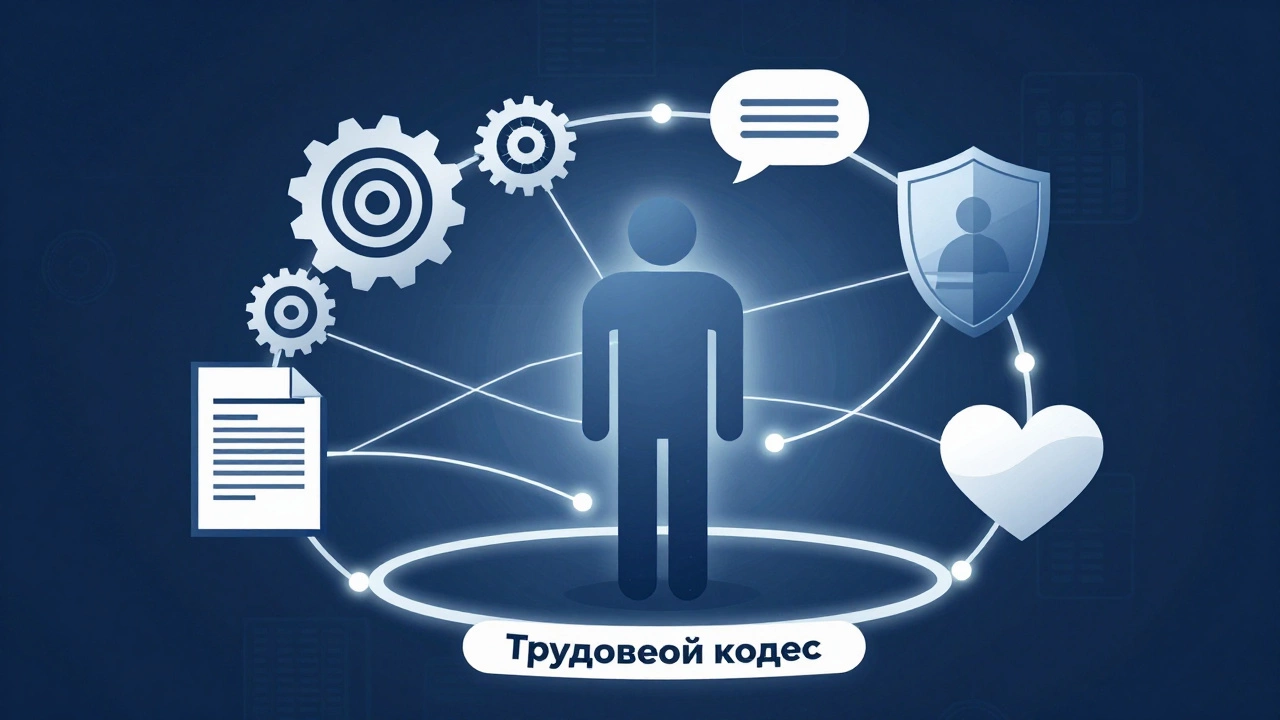 Схема систем производственной безопасности с акцентом на культуру и законы.