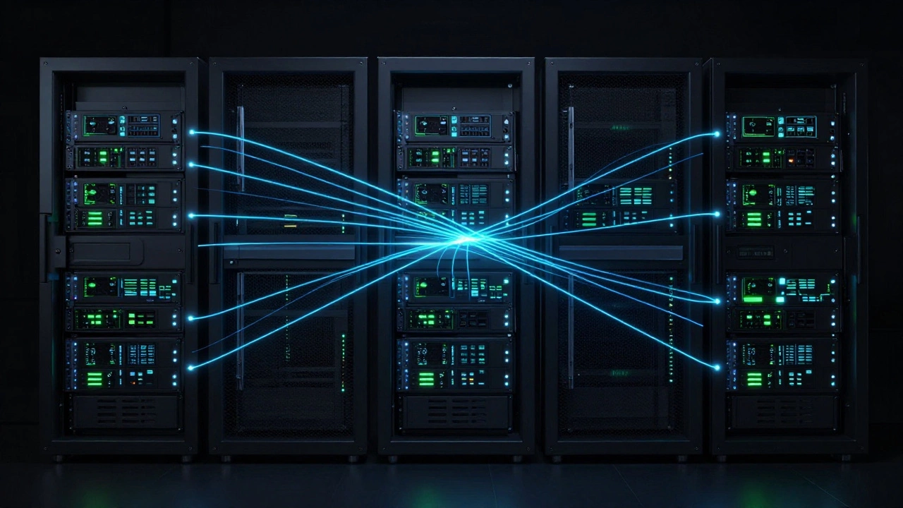 Серверы с потоками данных между системами MES и ERP