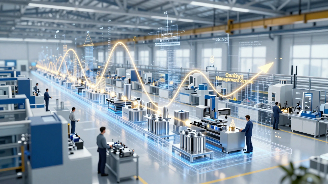 Концепция системы управления качеством на современном заводе