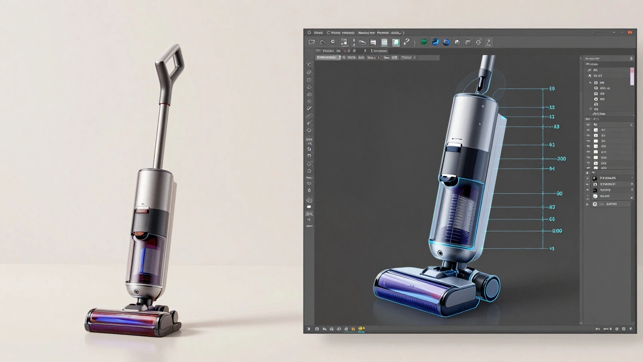 Разница между художественным рендером и инженерной CAD-моделью корпуса